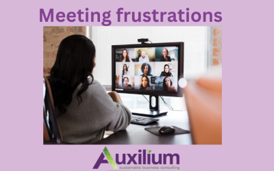 Do you still attend online meetings where you cannot properly see or hear people?