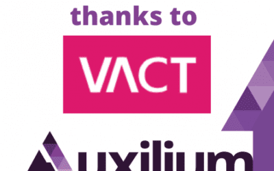 Thankyou VACT for being part of my Auxilium journey.