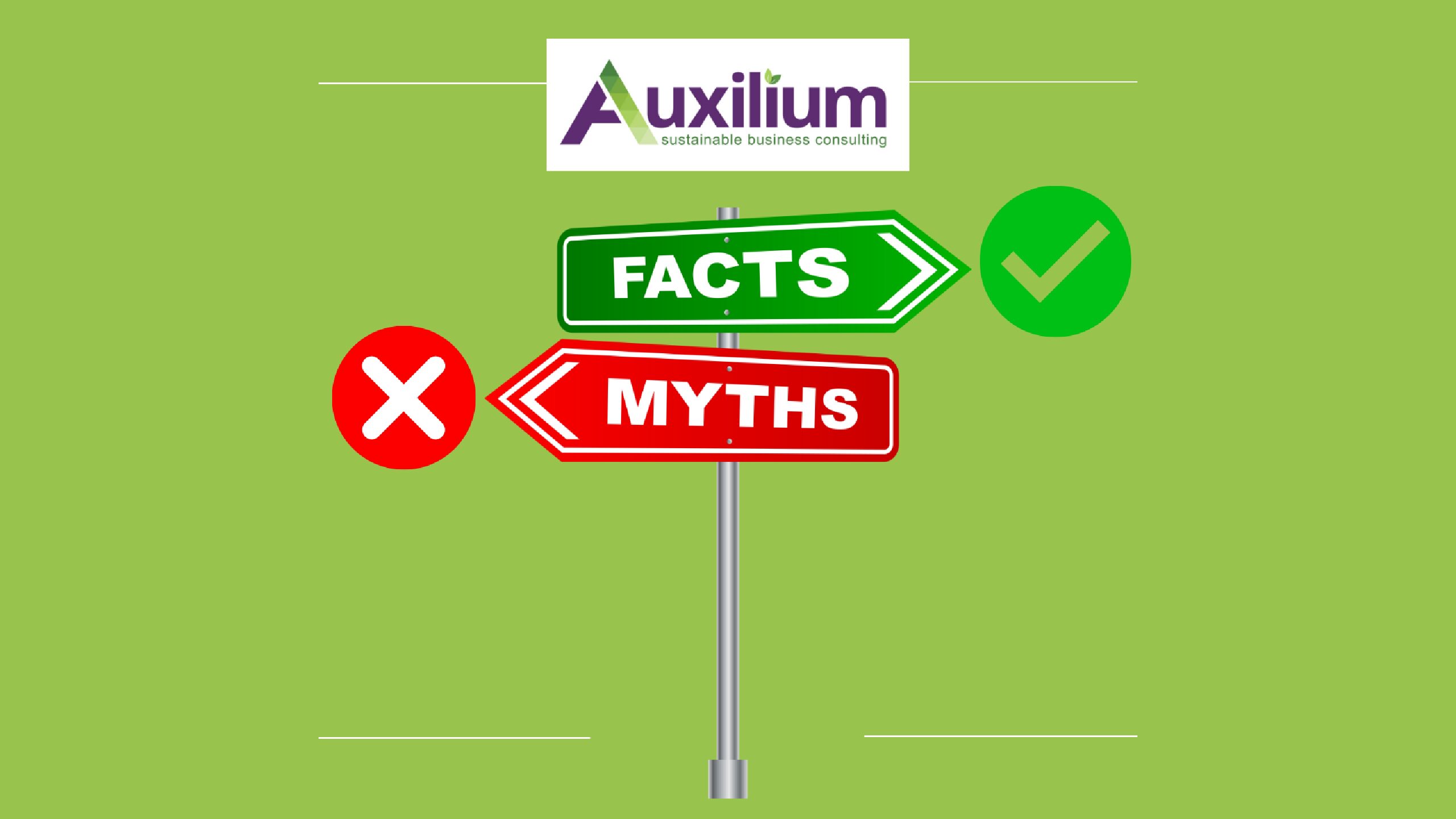 Busting those Sustainability myths