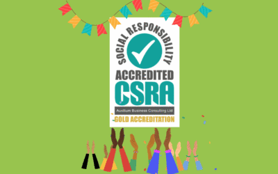 Auxilium has achieved a GOLD CSR Accreditation !