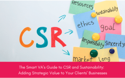 GUEST BLOG for VACT – The smart VAs guide to CSR and Sustainability: