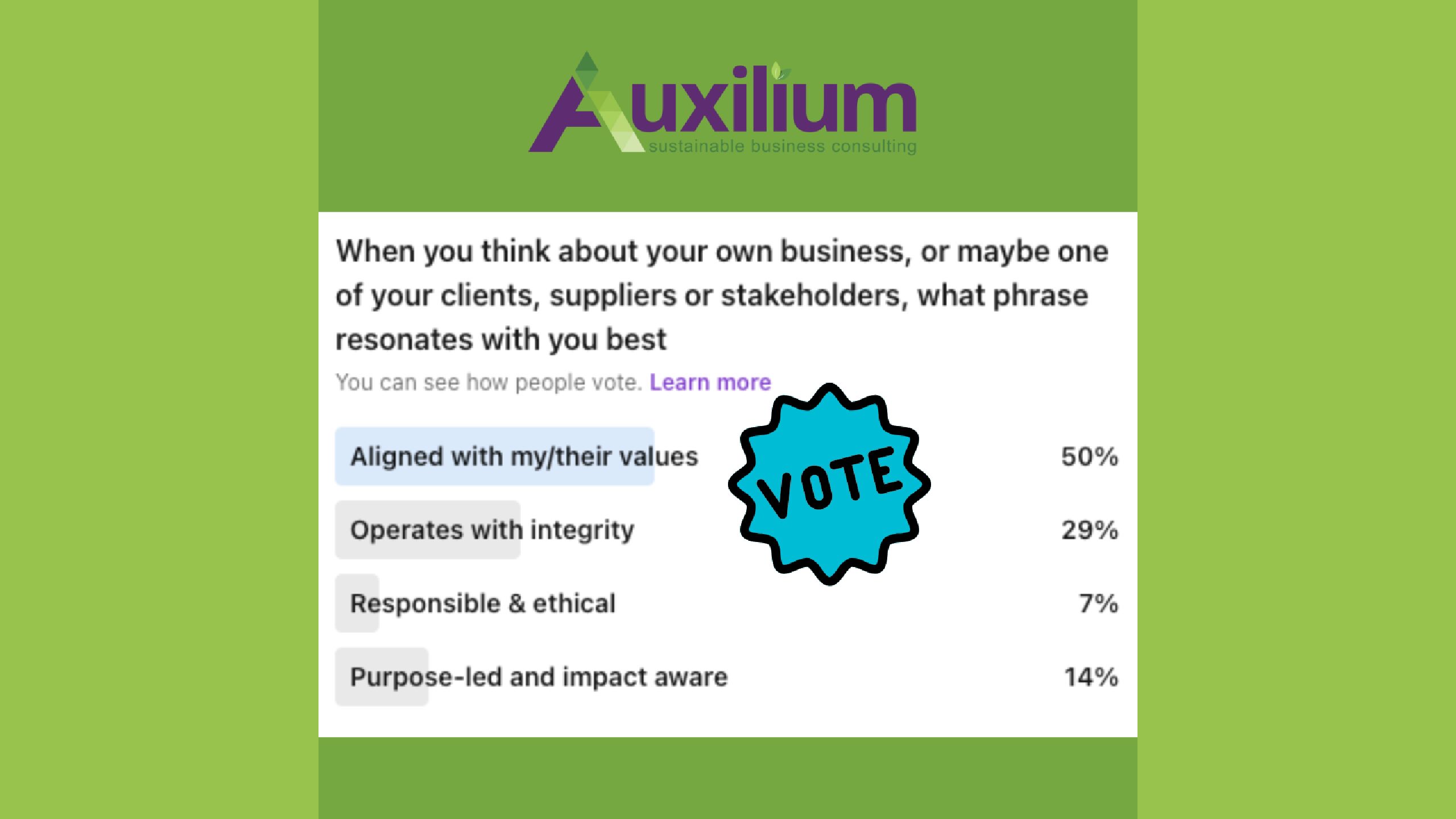 Values alignment is not a slogan: What my recent poll revealed