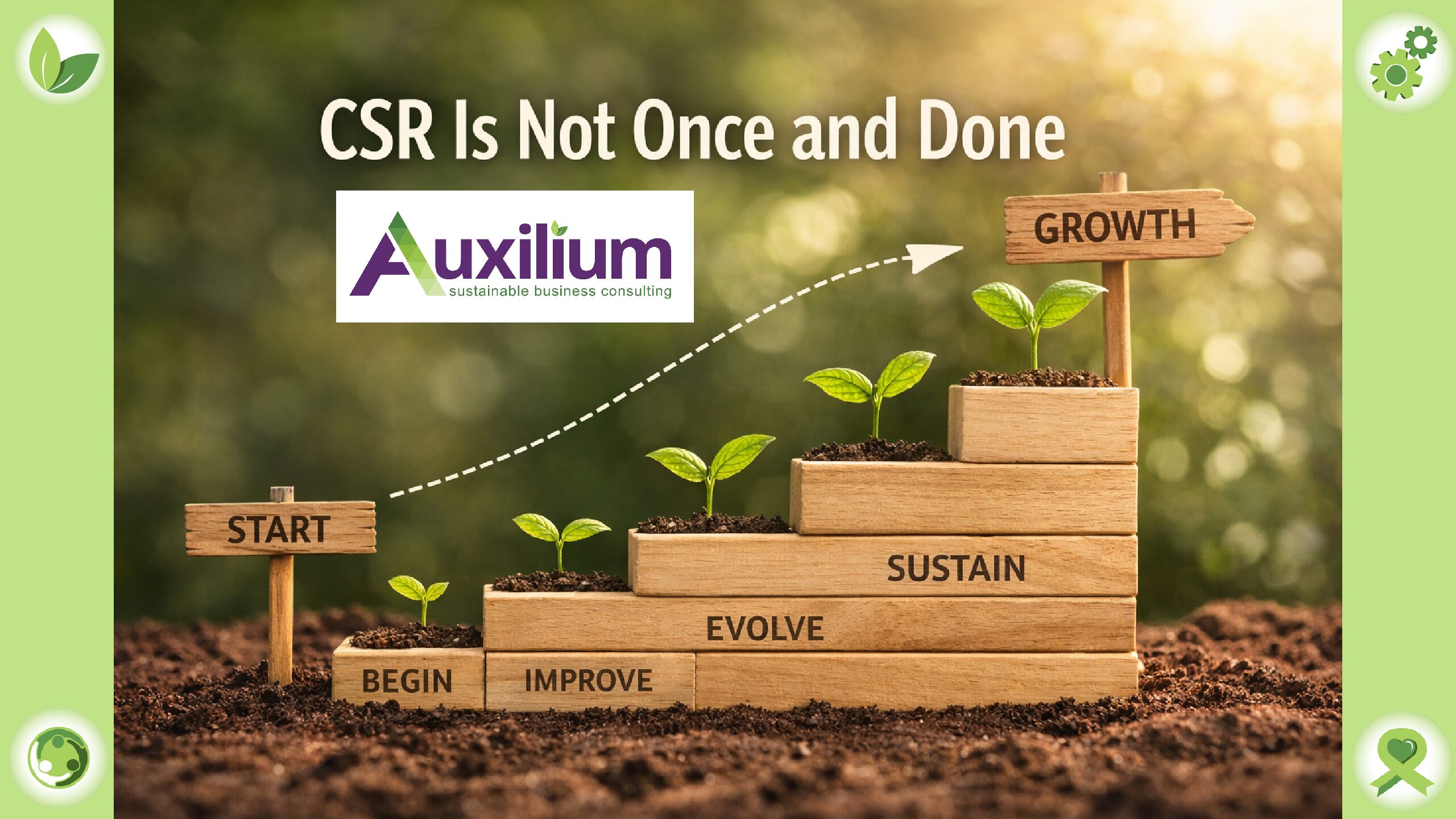 CSR is not once and done!